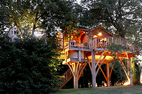 Cabane spa dans le Quercy